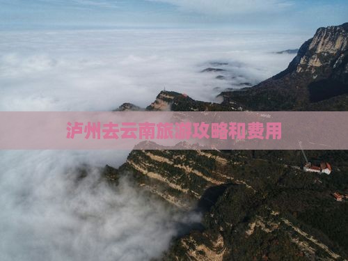 泸州去云南旅游攻略和费用(图5)