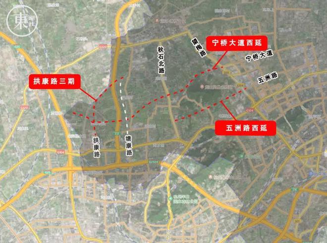452公里临平这条重要道路启动规划延伸至秋石北路(图2)