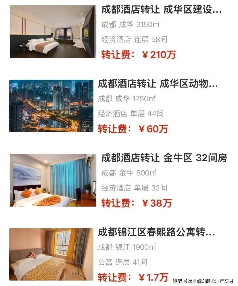 成都酒店转让网 2507期｜指点网(图2)