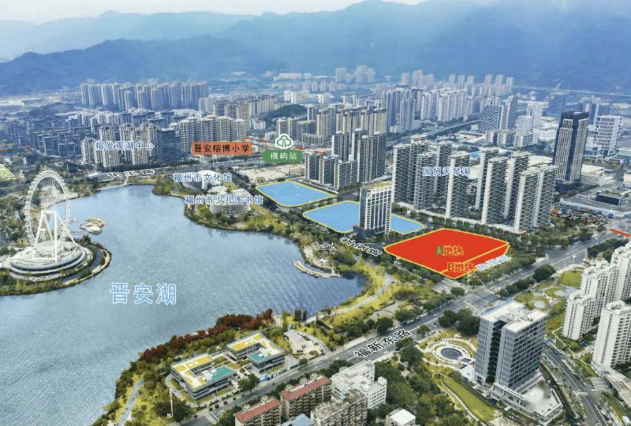 福州拍地5幅地块卖了1115亿晋安湖畔150米高楼落空(图5)