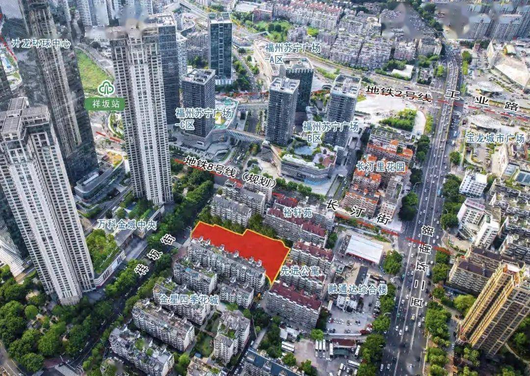 福州拍地5幅地块卖了1115亿晋安湖畔150米高楼落空(图10)